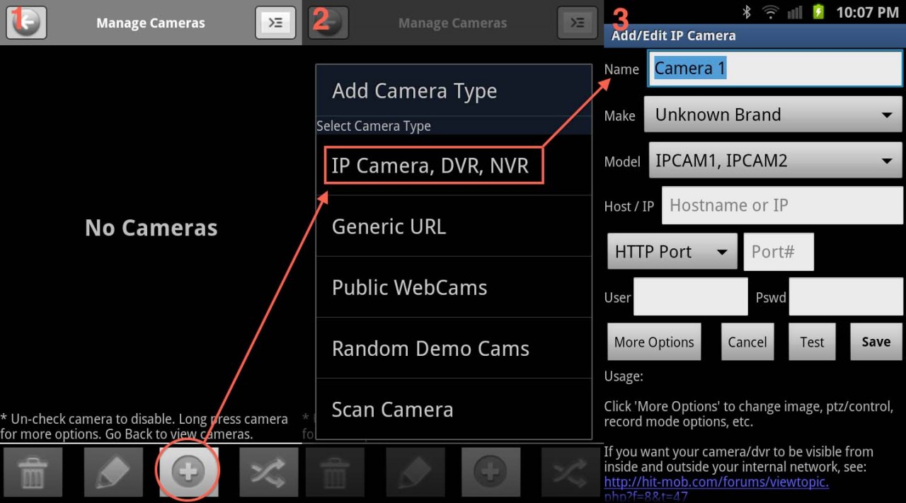 portable ip camera viewer